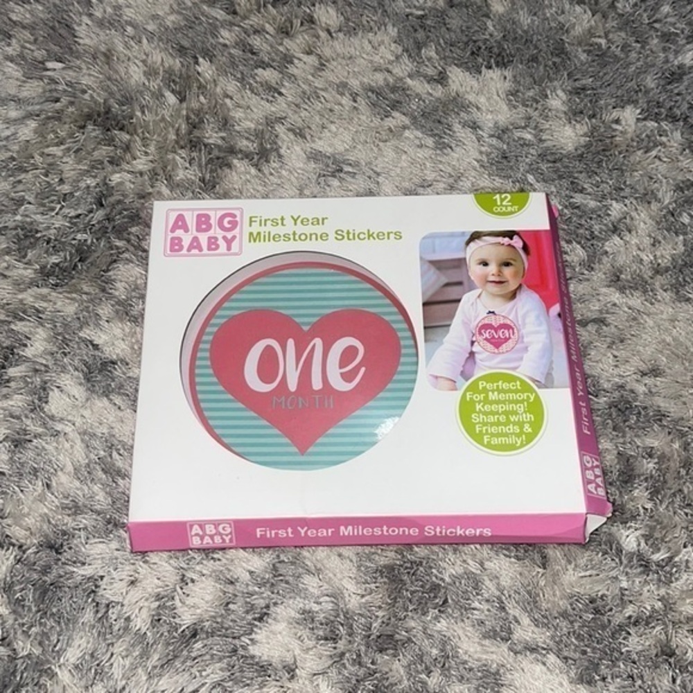 First Year Milestones Stickers